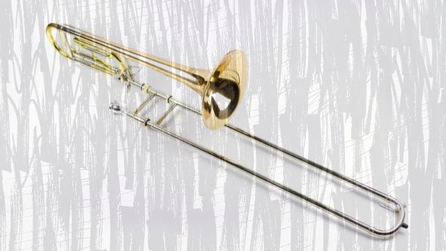 The Trombone - one of the instruments in the brass family