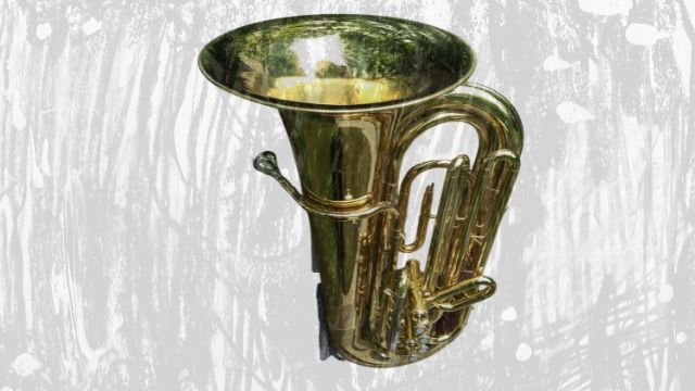 The Tuba - one of the lowest instruments in the brass family