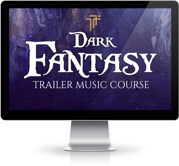Dark Fantasy course shown on a desktop screen