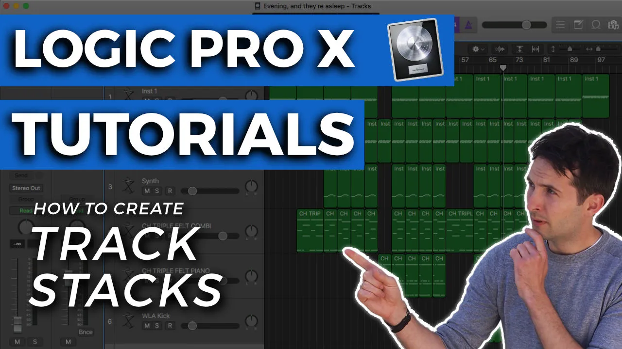 Track Stacks in Logic Pro X Explained