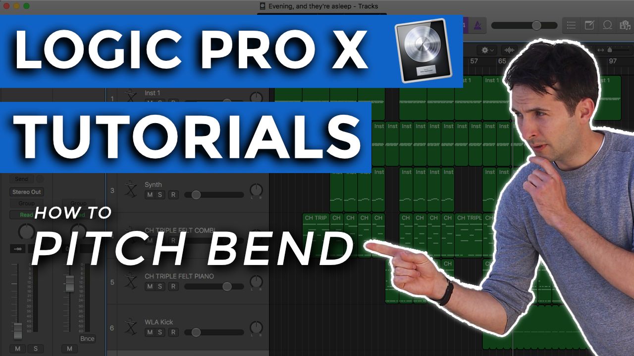 How To Pitch Bend in Logic Pro X