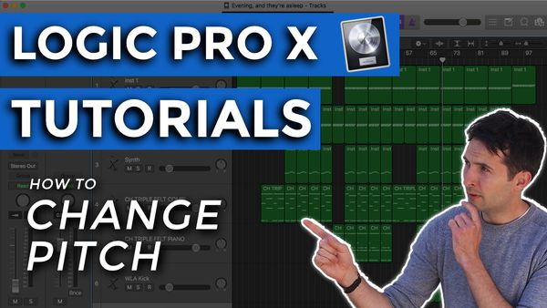 How to Change Pitch in Logic Pro X