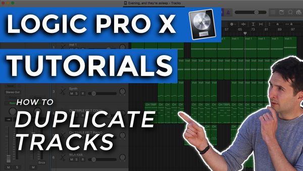 How To Duplicate Tracks In Logic Pro X